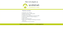 Desktop Screenshot of andalnetconsulting.com